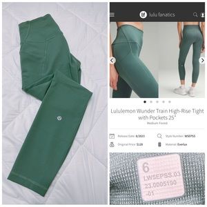 Lululemon Wunder Train HR